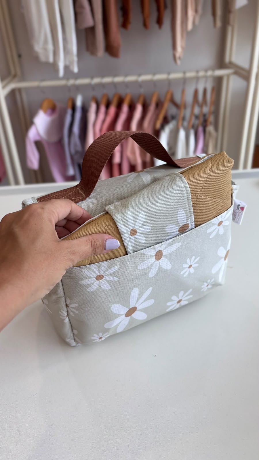 Bolsa Maternidade Margaridas